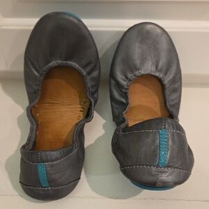 Tieks Gray Ballet Flats